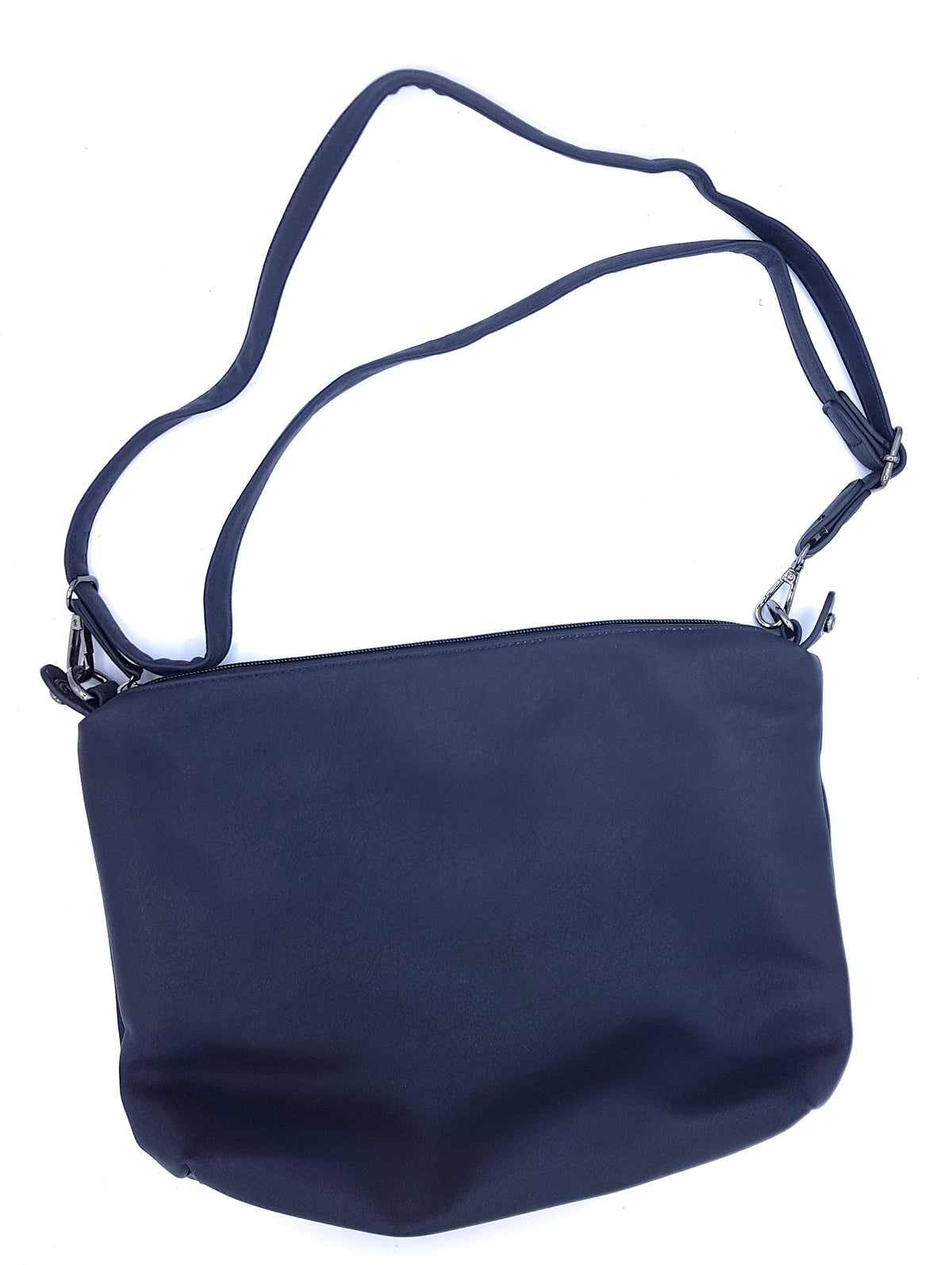 Sac seau Oneida en similicuir 2 en 1 ~ Bleu marine