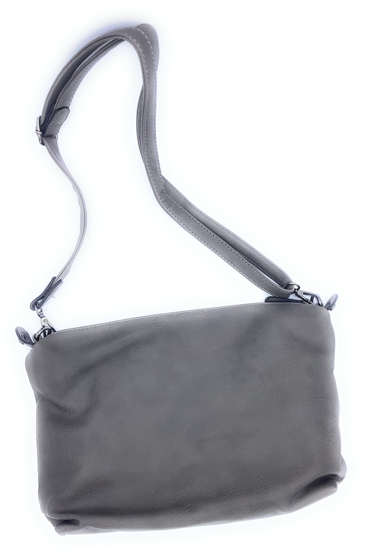 Sac seau Oneida en similicuir 2 en 1 ~ Gris