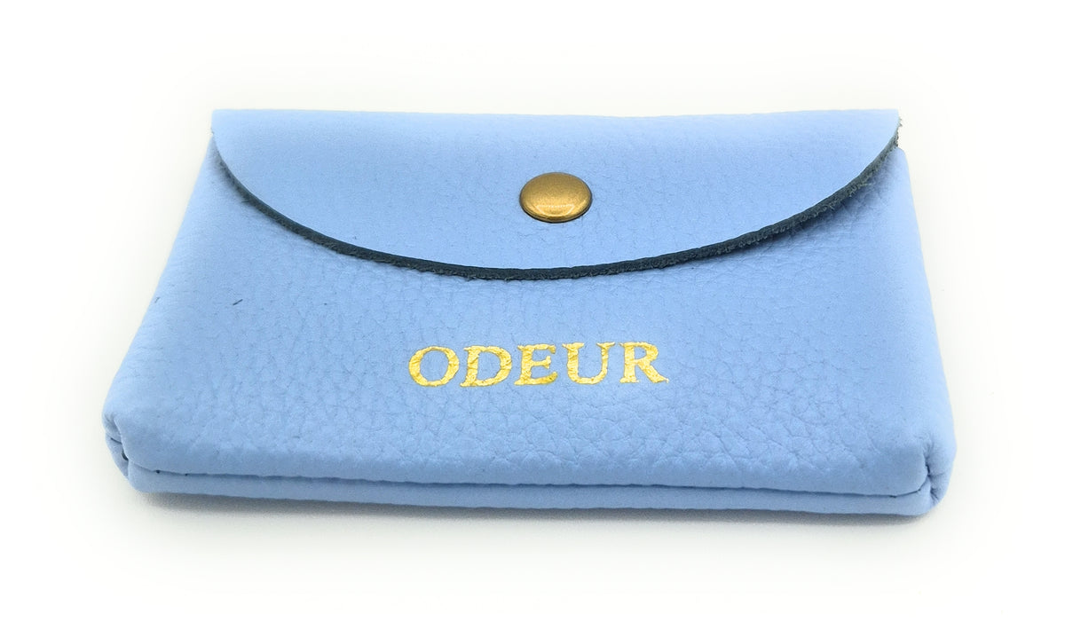 Nita Leather Purse ~ Sky Blue