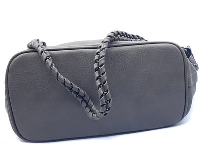 Sac seau Oneida en similicuir 2 en 1 ~ Gris