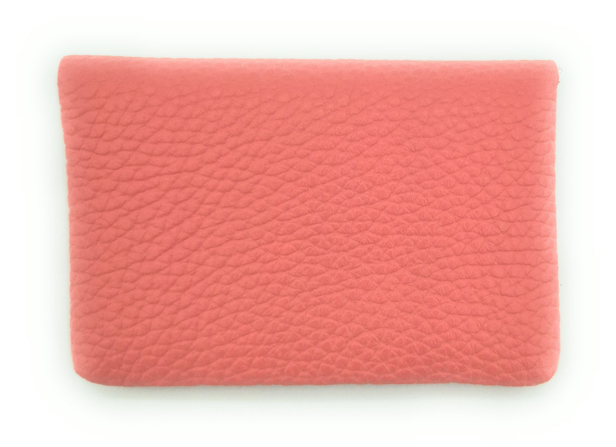 Porte-cartes Nita en cuir ~ Rose