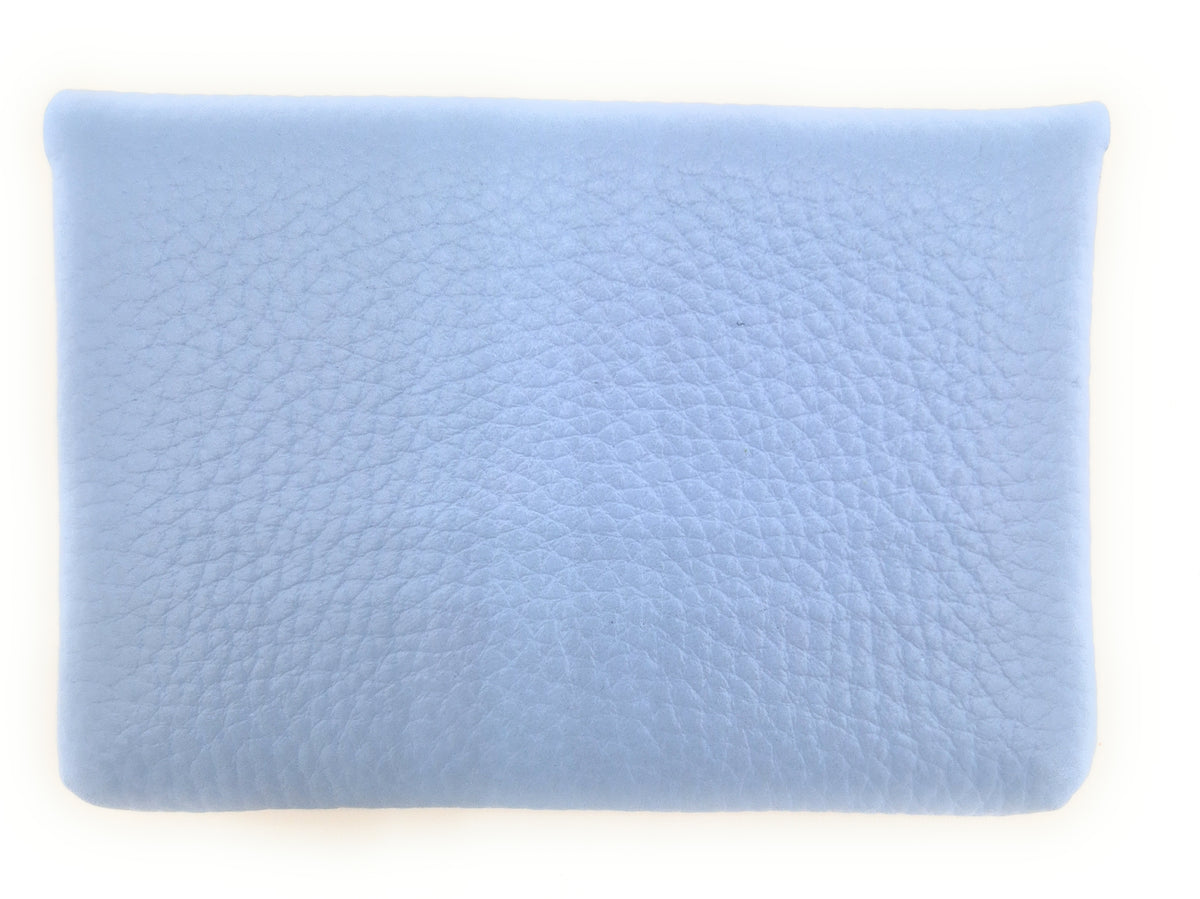 Nita Leather Purse ~ Sky Blue
