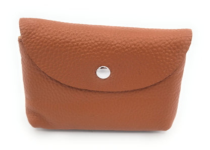 Porte-monnaie Anaba en cuir ~ Camel