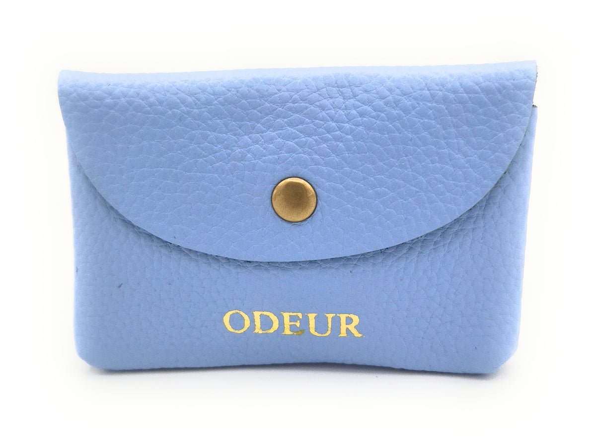 Nita Leather Purse ~ Sky Blue