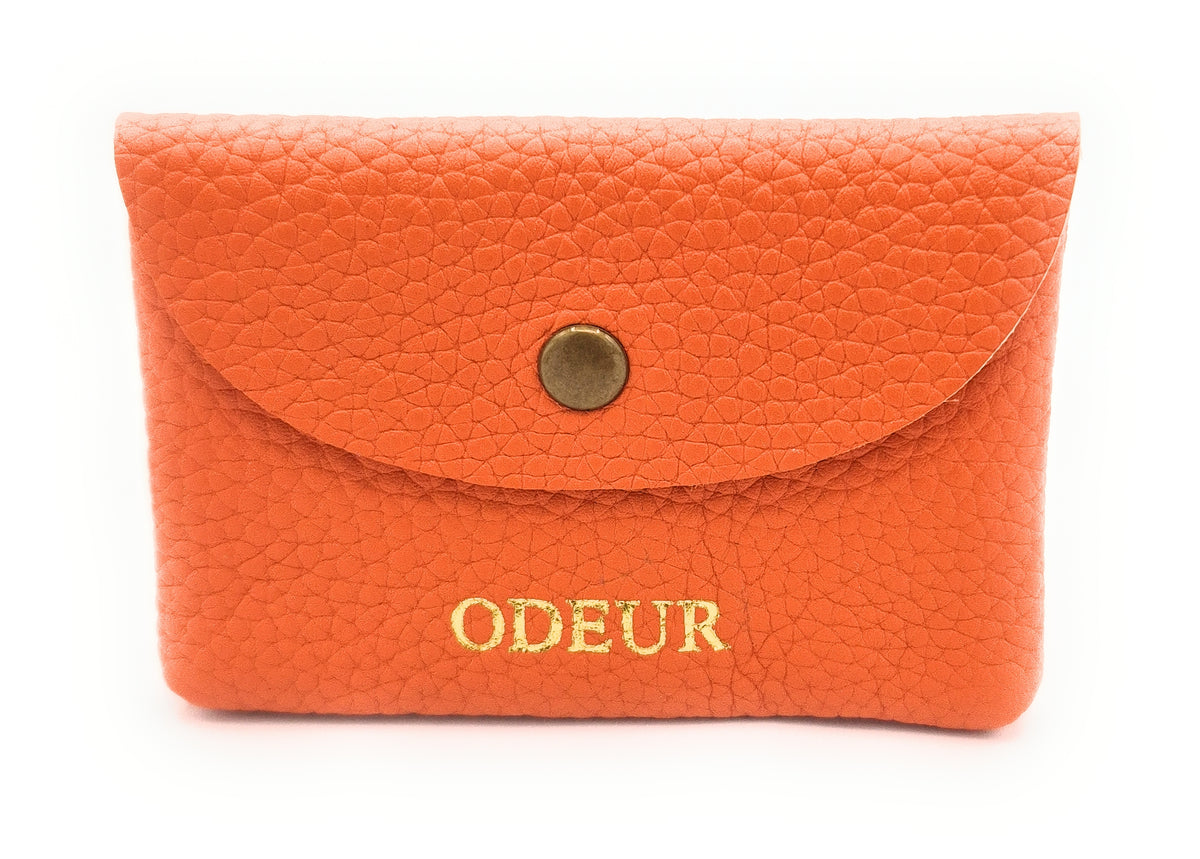 Nita Leather Purse ~ Orange