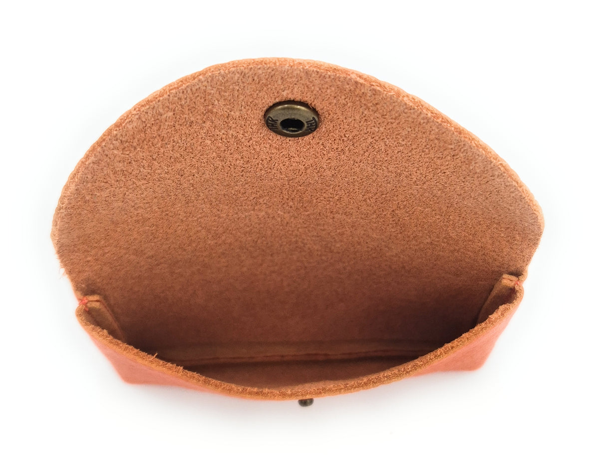 Nita Leather Purse ~ Orange