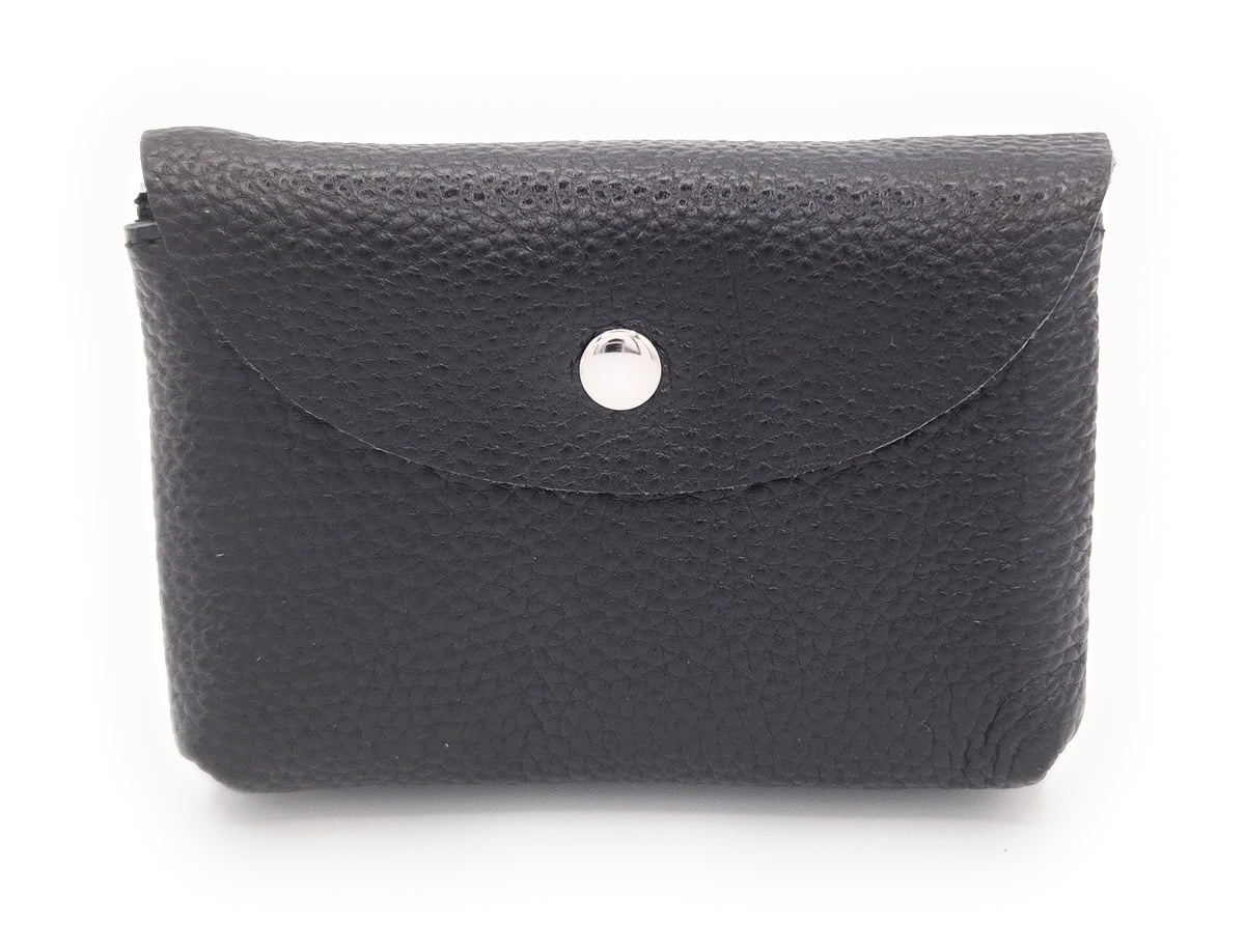 Porte-monnaie Anaba en cuir ~ Noir