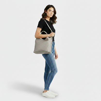 Sac seau Oneida en similicuir 2 en 1 ~ Gris