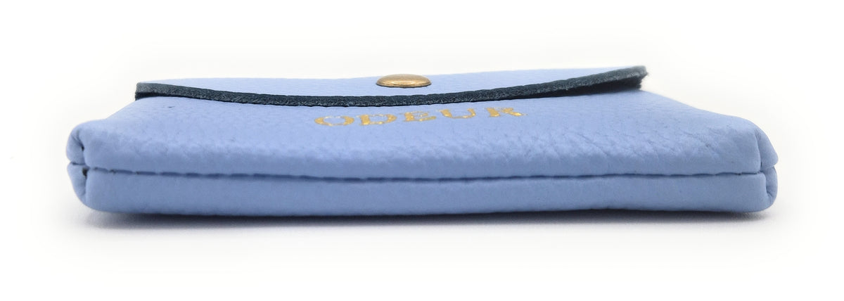 Nita Leather Purse ~ Sky Blue
