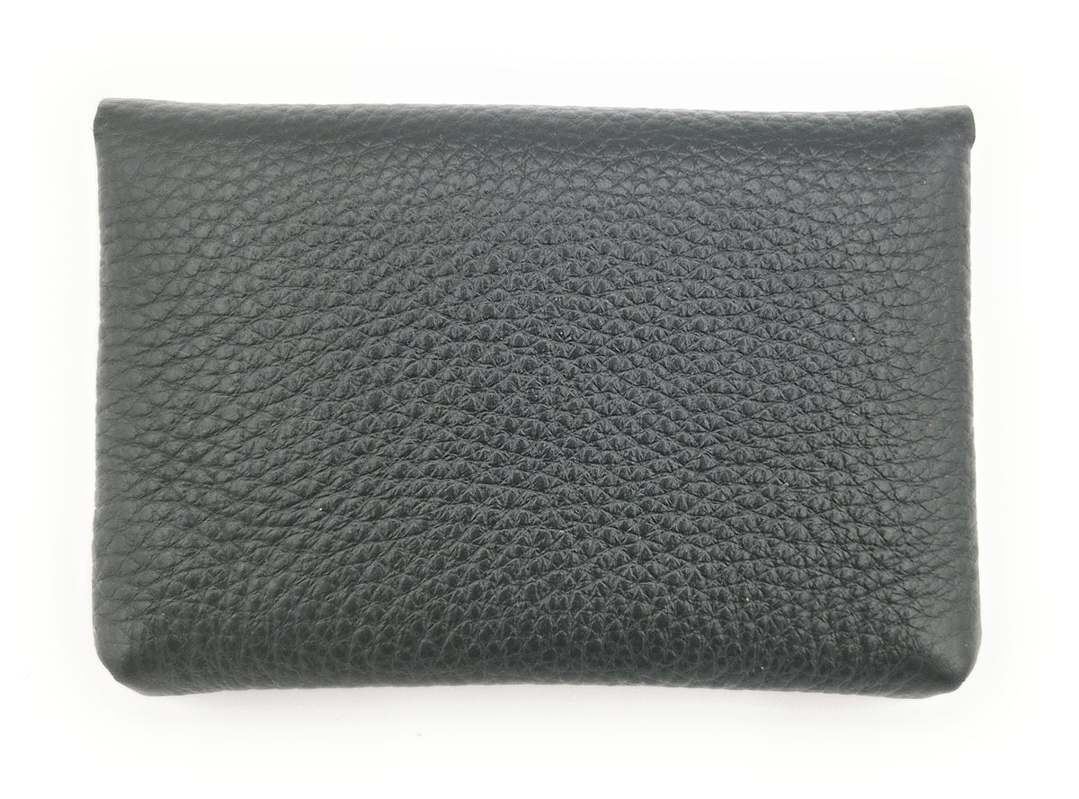 Porte-cartes Nita en cuir ~ Vert Sapin