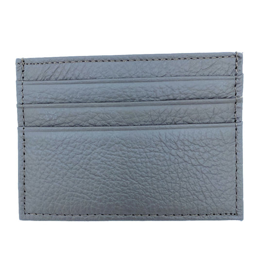 Porte cartes Istu en cuir ~ Café