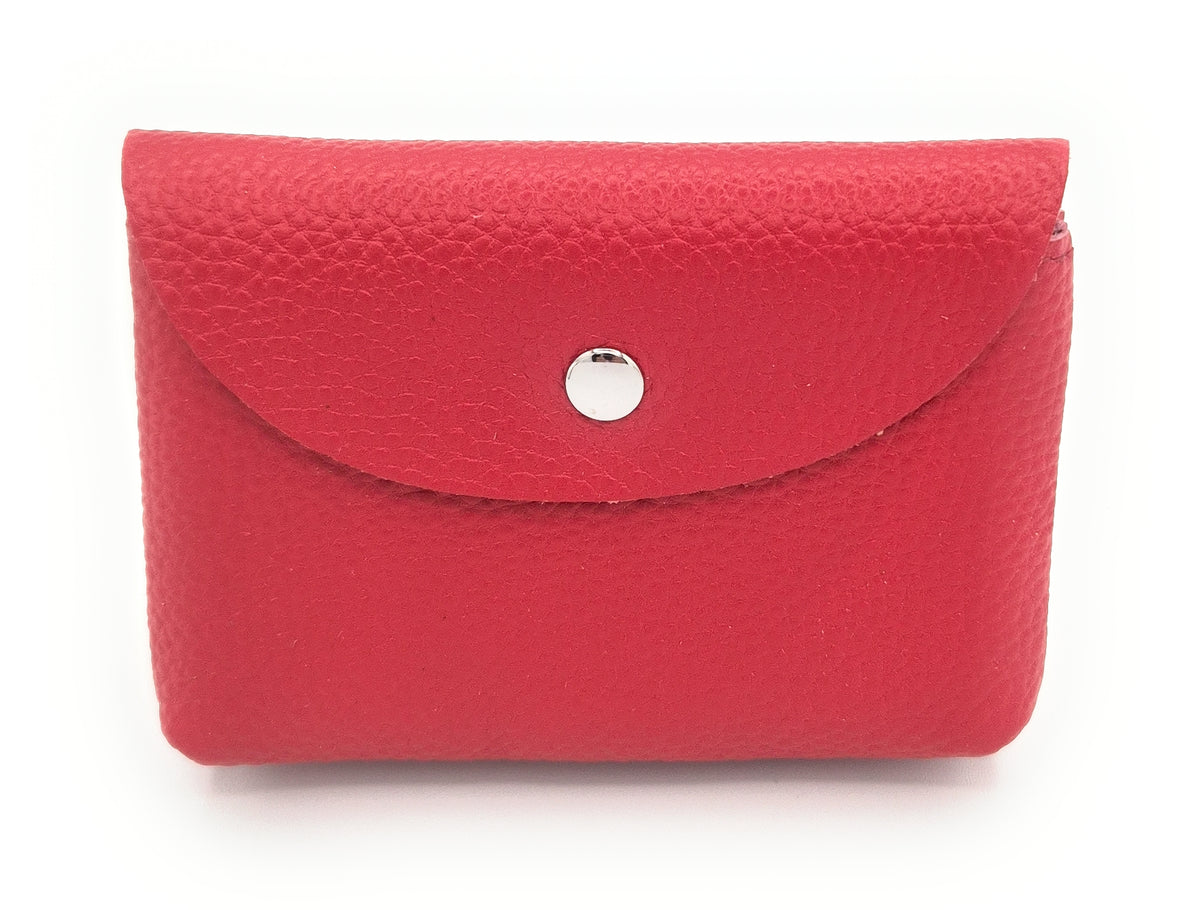 Porte-monnaie Anaba en cuir ~ Rouge